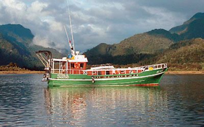 Chiloe, fishing boat