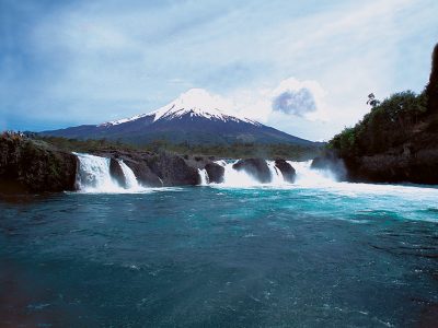 Petroehue Falls, Lake District, Chile